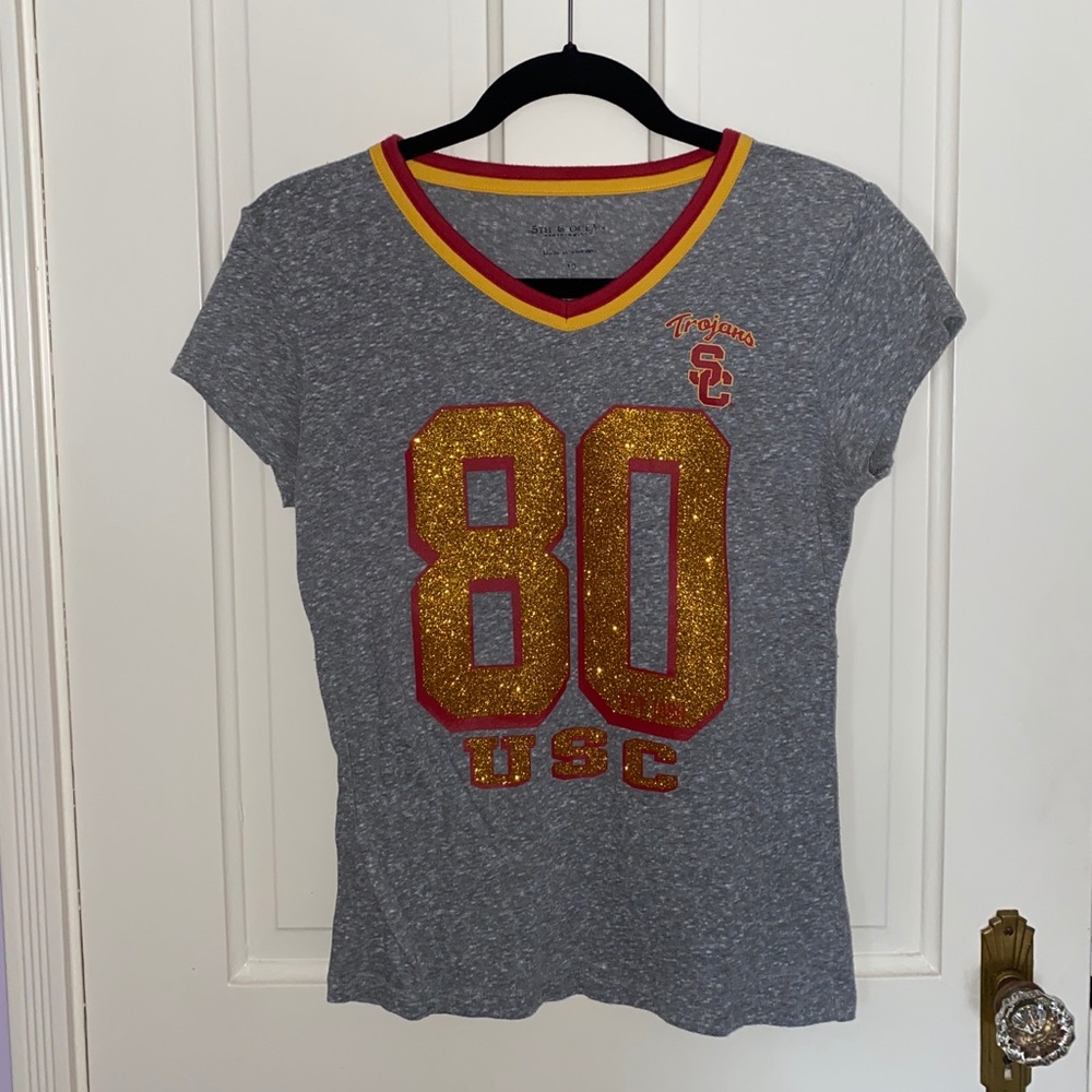 USC sparkly shirt! ✨